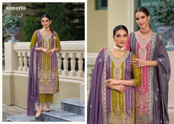 Zaveri Shanya Embroidery Premium Silk Ready Made Collection